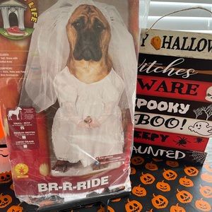 BRIDE DOG COSTUME BRIDE 🎃👻🎃